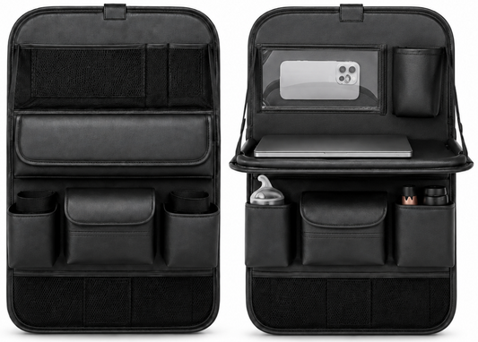 Backseat Organizer with Foldable Table